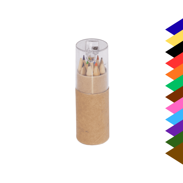 Onikili Kısa Boya Kalemi