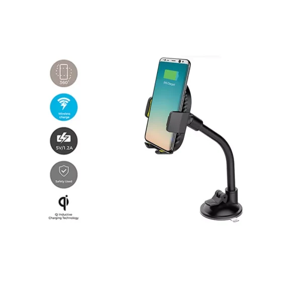 Soporte de Coche con Carga para Teléfono