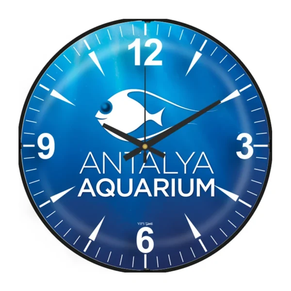 Orologio da parete in vetro