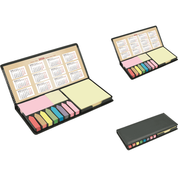 Bloc-notes Autocollant en Cuir