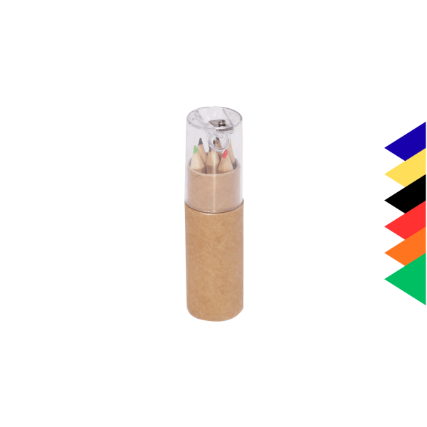 Altılı Kısa Boya Kalemi