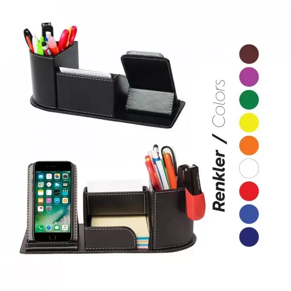 Portalápices de cuero