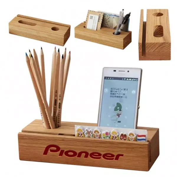 Portalápices de madera