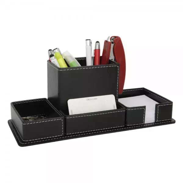 Portalápices de cuero