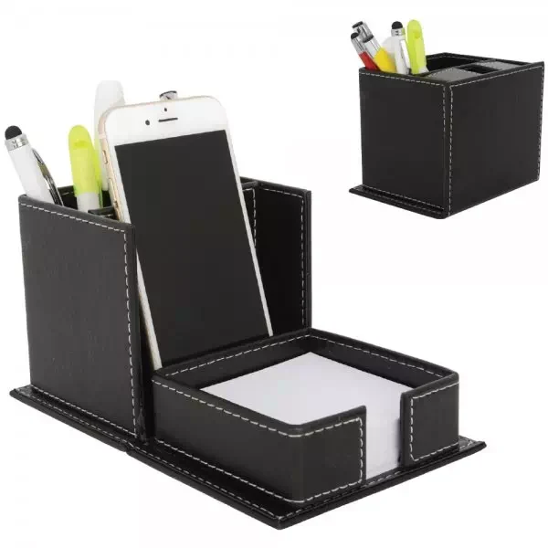 Portalápices de cuero