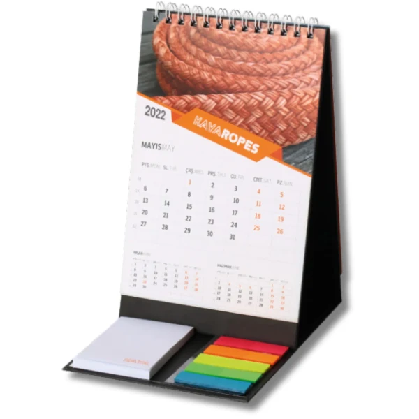 Calendario con Post-its