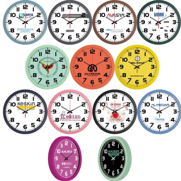 Orologio da parete in plastica