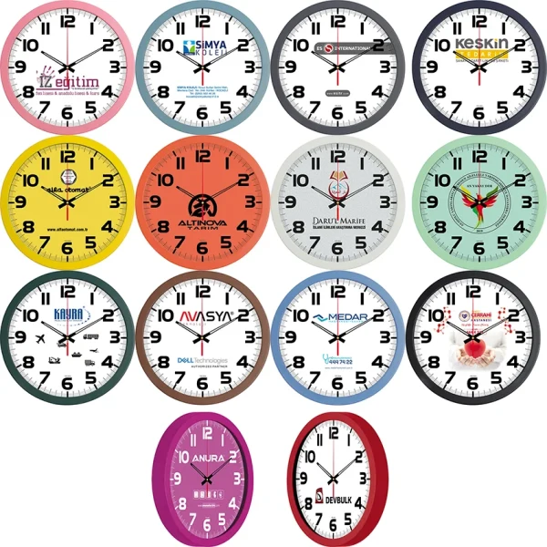 Orologio da parete in plastica