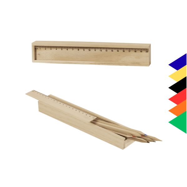 Kutulu Altılı Boya Kalemi