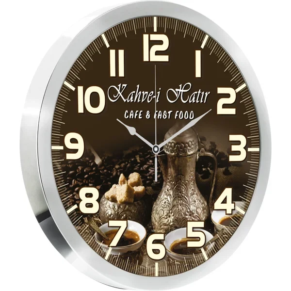 Orologio da parete in metallo