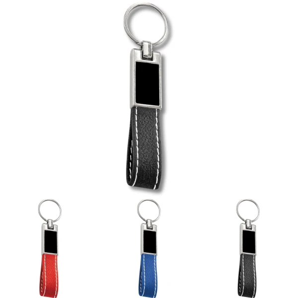 Deri Metal Anahtarlık