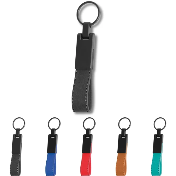 Deri Metal Anahtarlık