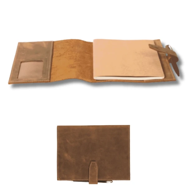 Deri Portföy Defter Kabı