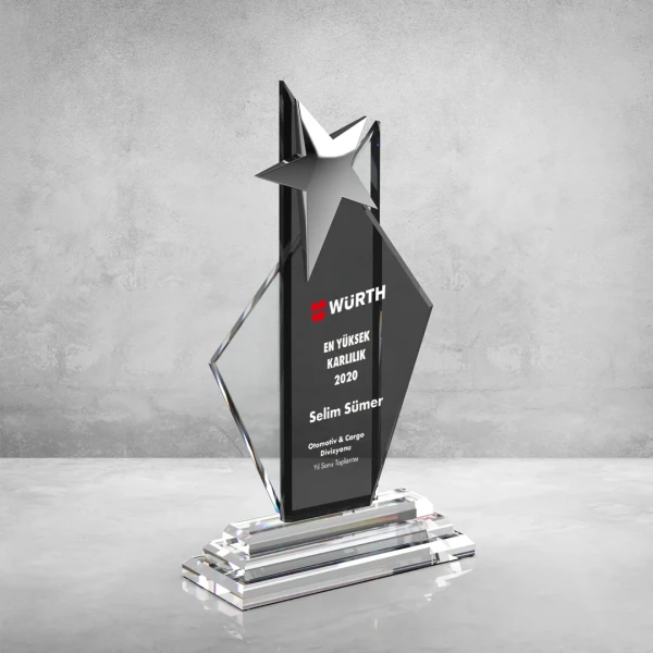Kristal Plaket