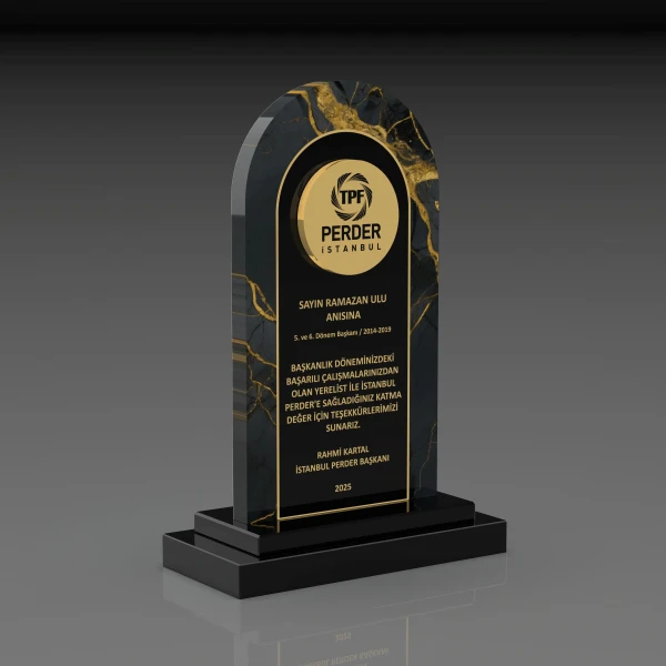 Crystal Plaque