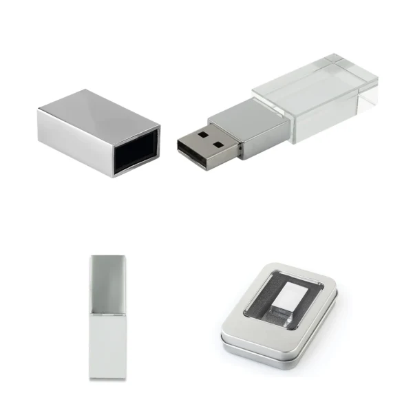 Chiavetta USB in Cristallo