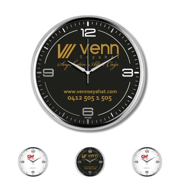Metal Wall Clock