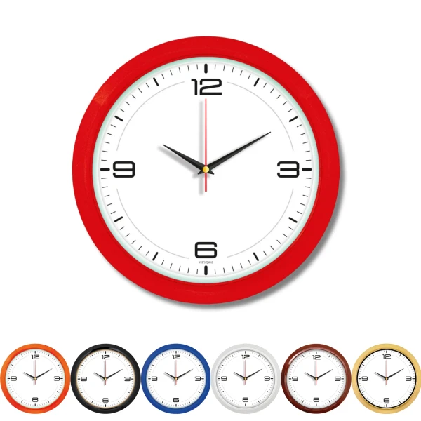 Kunststoff-Wanduhr