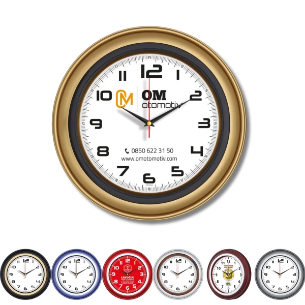 Kunststoff-Wanduhr