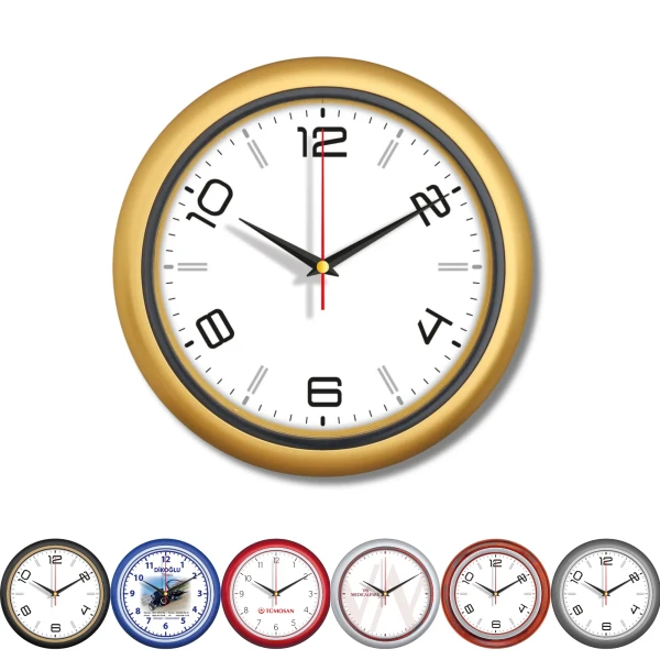 Kunststoff-Wanduhr