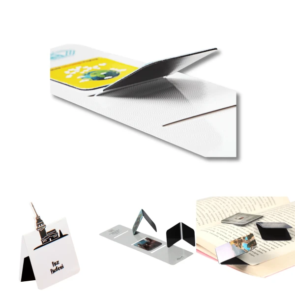 Üçlü Magnetli Kitap Ayracı