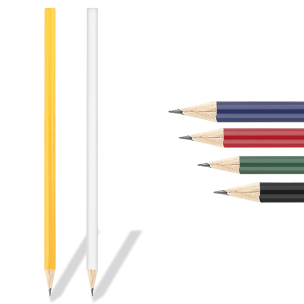 Yuvarlak Renkli Kurşun Kalem